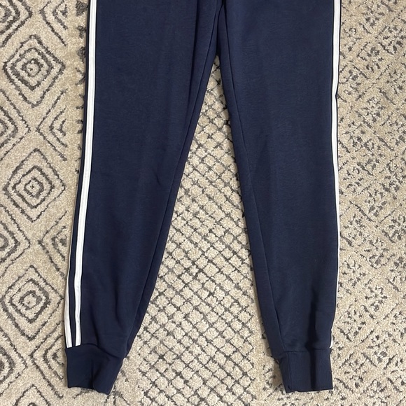 Adidas Essential Fleece 3-Stripe Sweatpants/Joggers - Picture 9 of 14